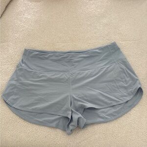 lululemon athletica Light Gray Athletic Shorts